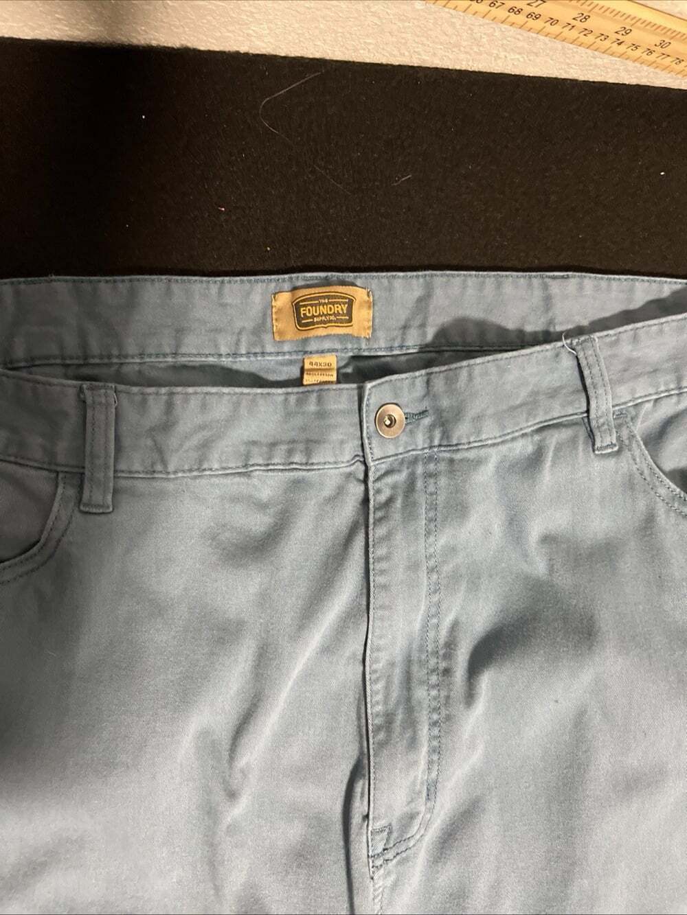 Men's Foundry Everyday Casual Comfort 44x30 Stretch Soft Pants Teal
